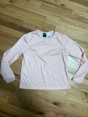 Nike Girls' Light Pink Long Sleeve Tee